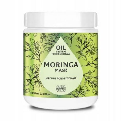 Ronney Professional Oil System Moringa Mask Medium  Porosity Hair, Маска для волос средней пористости