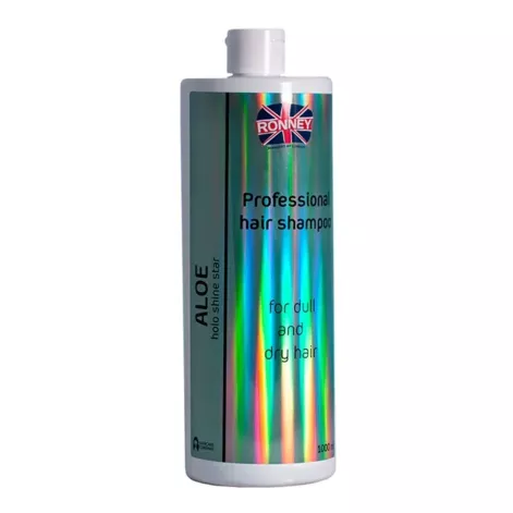 RONNEY Professional HoLo Shine Star Aloe Shampoo, Šampūns ar Aloe Vera