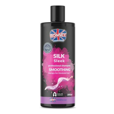 RONNEY Professional Shampoo Smoothing Silk Sleek, Zīda šampūns