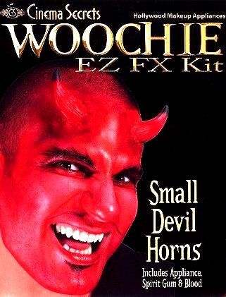 Devil Horns, small, WO113, 2pc. 5cm.