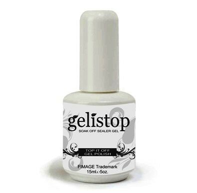 Gelistop top geeli, Top it off gel polish Sealer gel