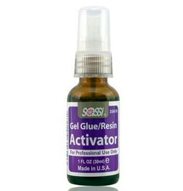 Gel Glue, Resin Activator, Gel Glue Accelerator - Professional Salon Quality