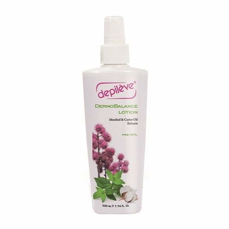 Depileve DermoBalance Lotion with Menthol and Castor oil extracts