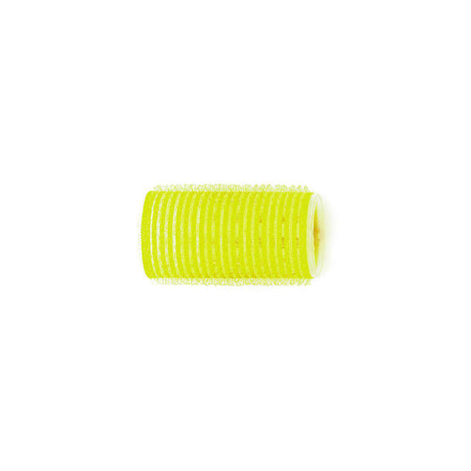 BraveHead tarranauhalla hiusten velcro tarrapapiljotit, keltainen, Ø 32 mm