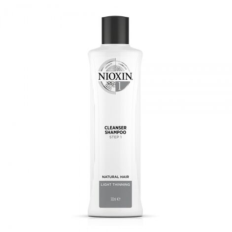 Nioxin System 1, Šampoon Normaalsetele Hõredatena Näivatele Juustele