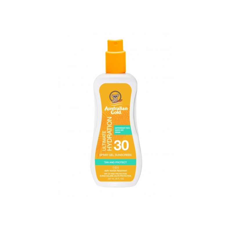 Australian Gold SPF 30 Spray  Gel, Спрей для защиты от солнца