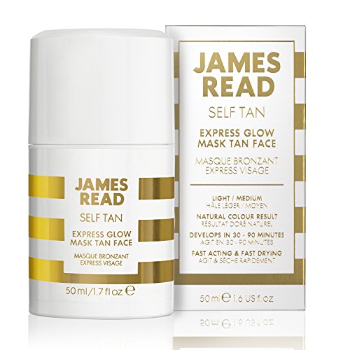 James Read Sleep Mask Tan Face Värvitu geel, mis annab õrna kuldse jume, kuni sa magad.