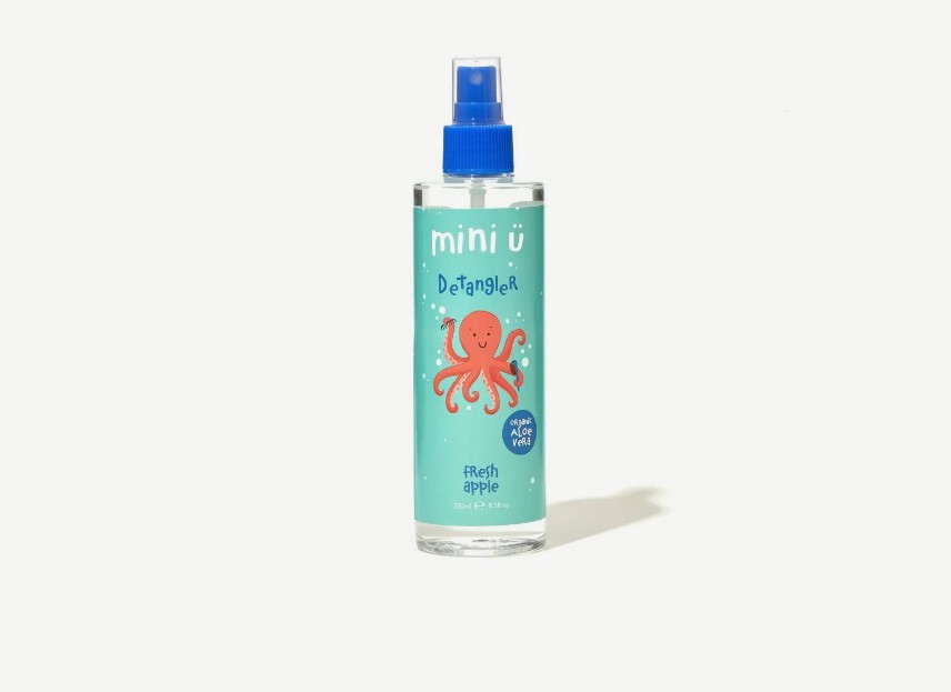 Mini Ü Fresh Apple Detangling Spray, распутывающий спрей для волос