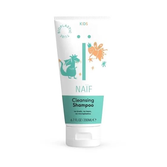 Naif Nourishing Shampoo For Kids, Ravitseva, kyyneleetön lasten shampoo