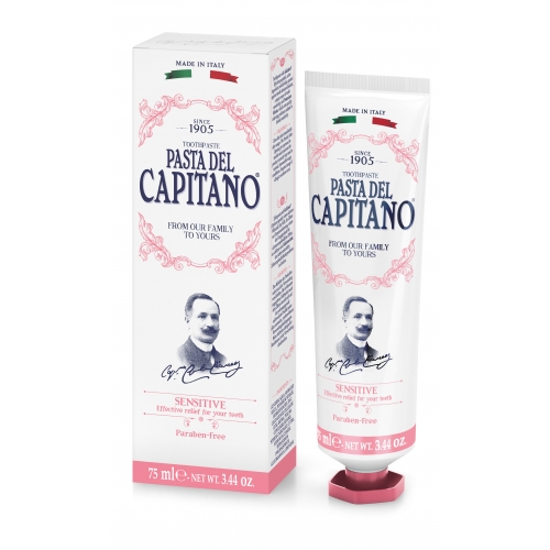 Pasta del Capitano 1905 Sensitive toothpaste, Hambapasta Tundlikele Hammastele