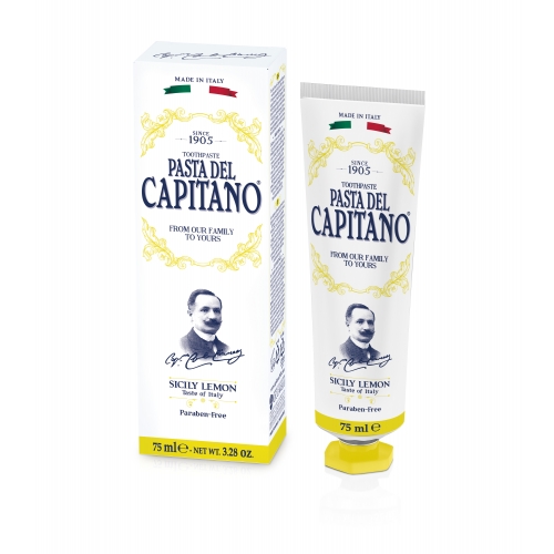 Pasta del Capitano 1905 Sicily Lemon toothpaste, Hambapasta