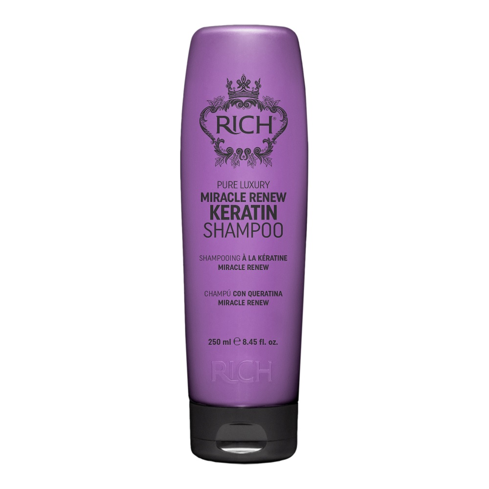Rich Pure Luxury Miracle Renew Keratin Shampoo Keratiini- ja arganöljypitoinen shampoo