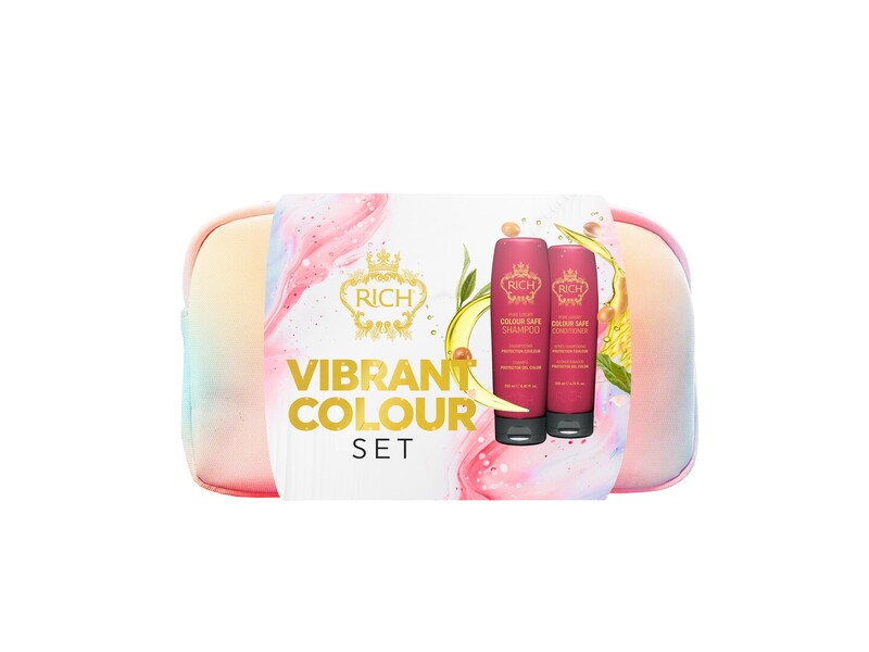 RICH Pure Luxury Vibrant Colour Set Juuksevärvi kaitsvate toodete komplekt