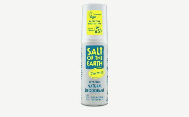 Salt of the Earth Classic Spray, Dezodorants bez smaržas