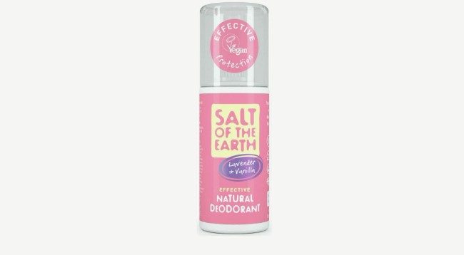 Salt of the Earth Lavender & Vanilla Spray, Dezodorants ar lavandu un vaniļu