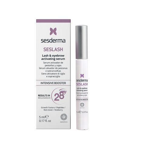 Sesderma Seslash Lash & Eyebrow Growth-Booster Intensiivhooldsusseerum Ripsmetele ja Kulmudele