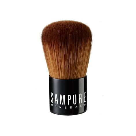 Sampure Minerals Mini Kabuki Brush Väike Sünteetline Kabuki Pintsel