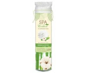 Spa Cotton Cotton Pads Bamboo & Cotton Vatipadjad