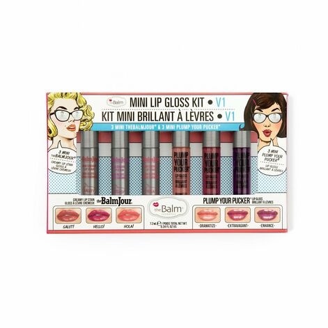 theBalm Lip Gloss Mini Kit Vol. 1 Kомплект для губ