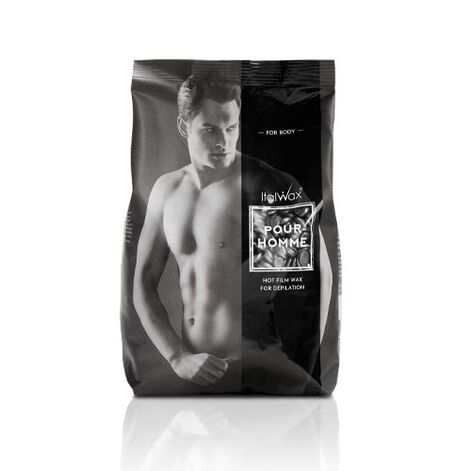 ItalWax Hot Film Wax Pour Homme, Rakeinen vaha miehille