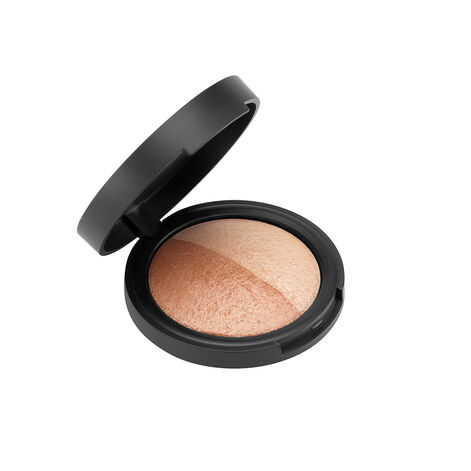 ADEN Terracotta Baked Bronzer/Highlighter Duo