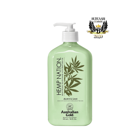 Australian Gold Hemp Nation Agave & Lime Tan Extender Päevitusjärgne Kehakreem