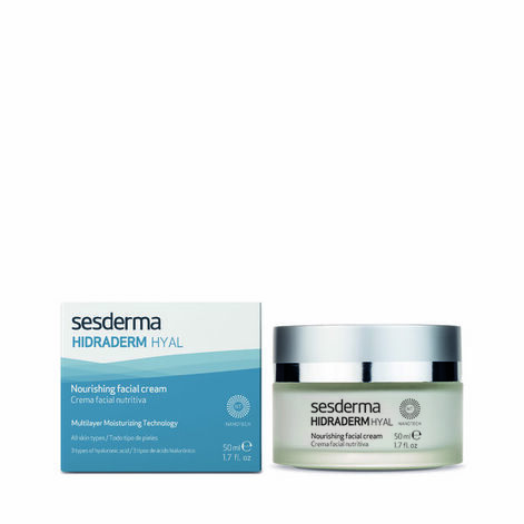 SesDerma Hidraderm Hyal Nourishing Facial Cream Niisutava Toimega Toitev Kreem