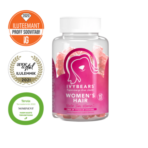 IvyBears Hair Vitamins For Women  Juuste kummikarud naistele