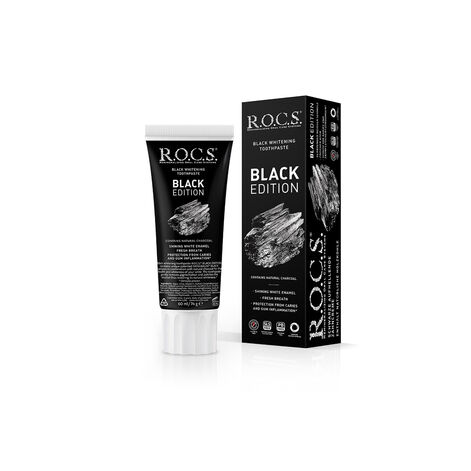R.O.C.S. Black Edition Toothpaste Zobu pasta