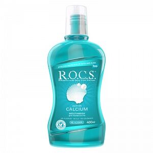 R.O.C.S. Mouthwash Active Calcium Жидкость для полоскания рта