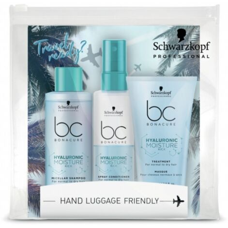 Schwarzkopf Professional Bonacure Hyaluronic Moisture Kick Travel Kit Комплект