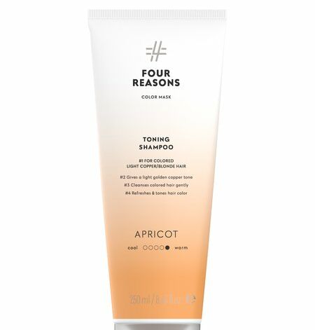Four Reasons Color Mask Toning Shampoo Apricot Tooniv šampoon Aprikoos