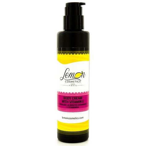 Lemon Cosmetics Body Cream With Vitamin E