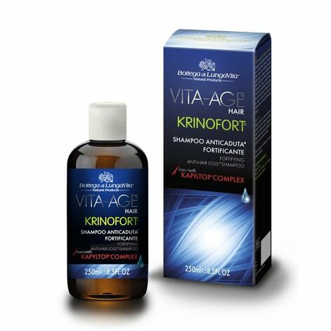 Bottega di LungaVita Krinofort Anti-Hair Loss Shampoo Шампунь против выпадения волос