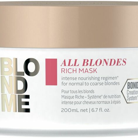 Schwarzkopf Blond Me All Blondes Rich Mask Külluslik süvahooldus