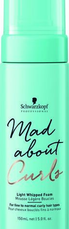 Schwarzkopf Mad about Curls Light Whipped Foam Viimistlusvaht lokkis juustele