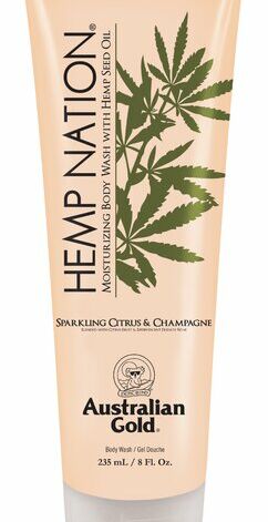 Australian Gold Hemp Nation Sparkling Citrus & Champange Body Wash Niisutav ja päevitust pikendav dušigeel