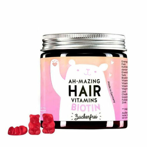 Bears with Benefits Ah-Mazing Sugar Free Hair Vitamins Juuksekasvu vitamiinid suhkruvabad