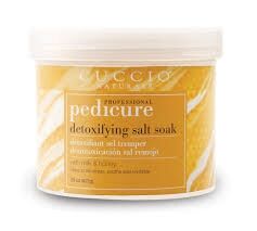 Cuccio Detoxifying Salt Soak Milk & Honey