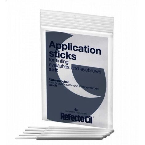 Ripsmevärvi segamis ja pealekandmis aplikaatorid, Refecto cil Application sticks, 10tk