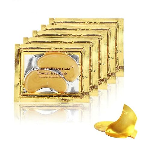 Crystal Collagen Gold Powder Eye Mask, Vananemisvastane Kollageeniga Silmamask