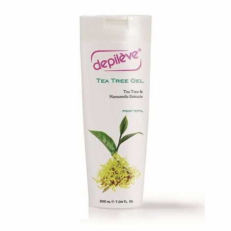 Depileve Tea Tree Gel with witch hazel and hamamelis extracts for sensitive skin