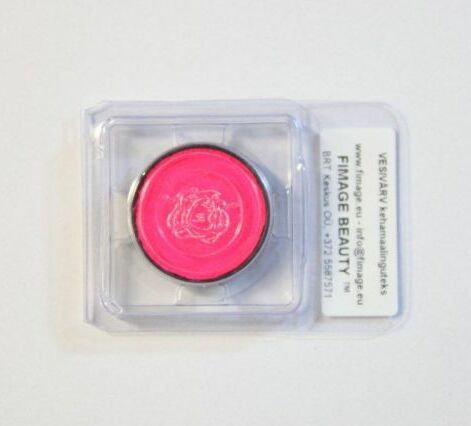 UV Vesivärvid, Blacklight eriefektidega keha- ja näomaalinguteks - Neon Light Pink, UV Neoon Heleroosa - 3,5ml.(5,25g)