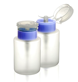 Pump Bottle, Does Not React With Acetone, For Nail Technician