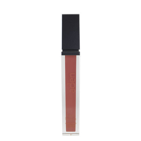 Aden Liquid Lipstick, veekindel ja kauakestev huulepulk 07 Nude Elegance