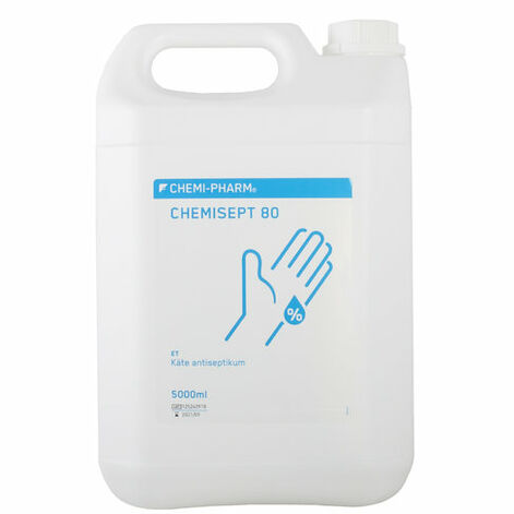 Chemi-Pharm Chemisept 80, Alcohol-Based Hand Disinfectant