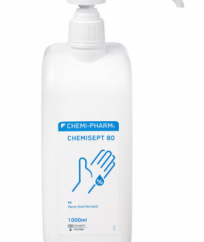 Chemi-Pharm Chemisept 80, Alcohol-Based Hand Disinfectant