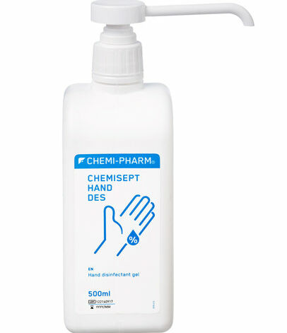 Chemi-Pharm Chemisept Hand Des, Antiseptiline geel kätele 73,5%