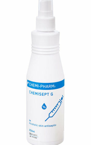 Chemi-Pharm Chemisept G, Quick Acting Alcoholic Skin Antiseptic, 75%