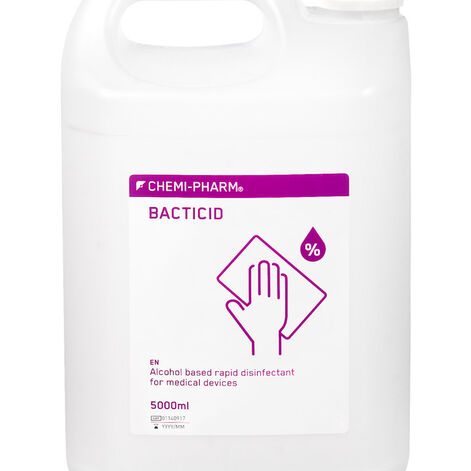 Chemi-Pharm Bacticid, Quick-acting disinfectant for medical devices 72%